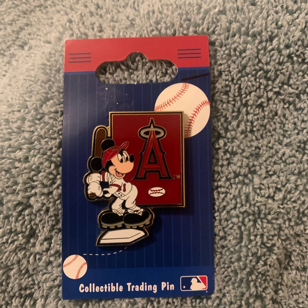 Disney Parks MLB Anaheim California Angels Collectible Trading Pin Official